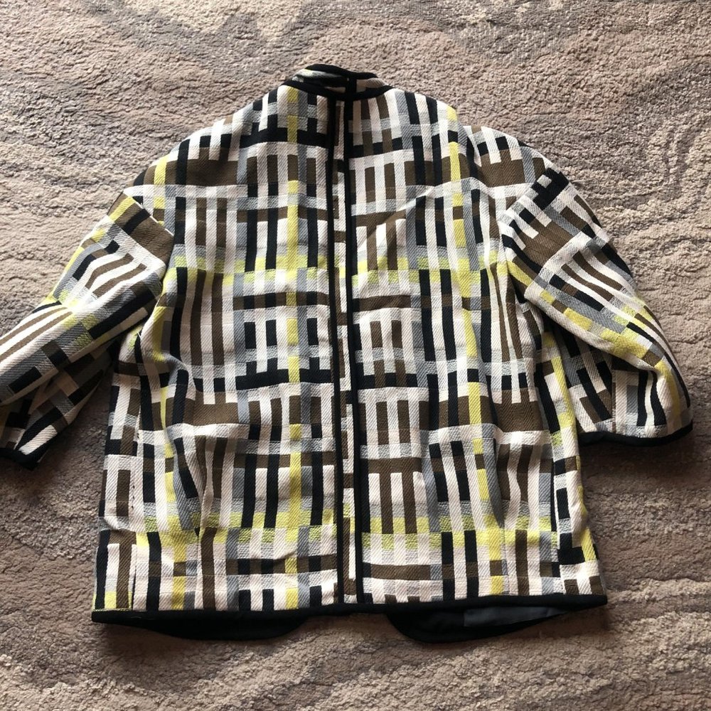 Last Chance Zara Basic Modern Tapestry Open Blaze… - image 8